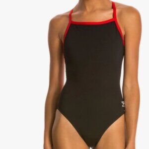 Speedo Women's Solid Endurance+ Flyback Training One Piece Swimsuit 30